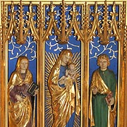 Reredos in Cropthorne Church