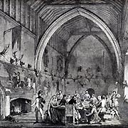 Antique Print of Ightham Moat (Kent)