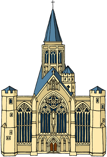 Greyfriars' Church, Newgate, London -  � Nash Ford Publishing 