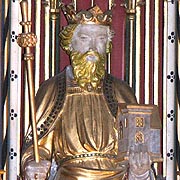 Statue of King Alchfrith of Deira - � Nash Ford Publishing