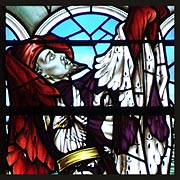 Stained glass window featuring King Henry IV - � Nash Ford Publishing