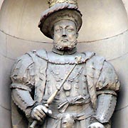 Statue of King Henry VII - � Nash Ford Publishing