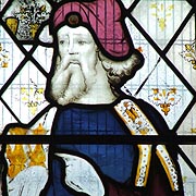 St. Joseph of Arimathea in Medieval Stained Glass - � Nash Ford Publishing